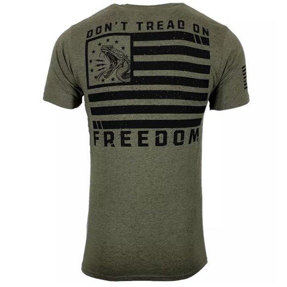 Howitzer Style Men's T-Shirt SNAKE SCREAM Gray Mil - Picture 2 of 10